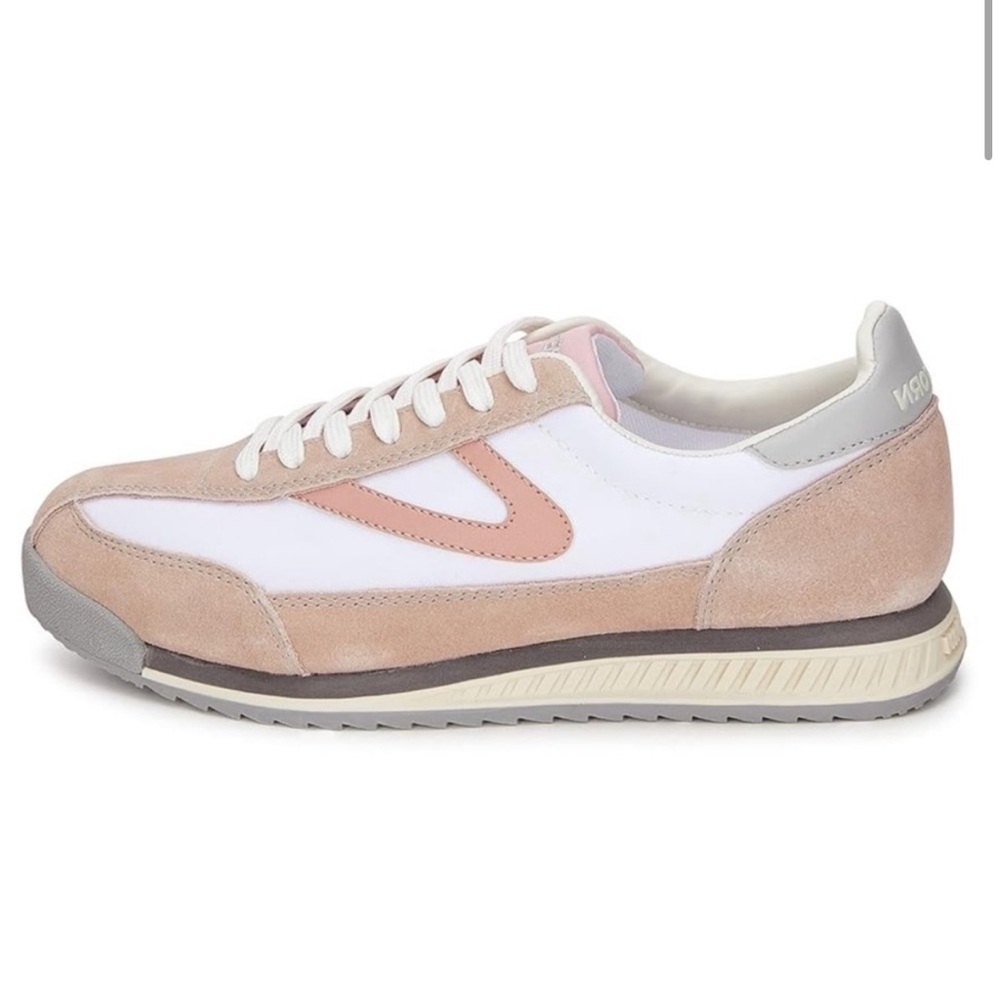 Tretorn Rawlins 2.0 White Blush Sneaker Size 6.5 - Picture 2 of 7
